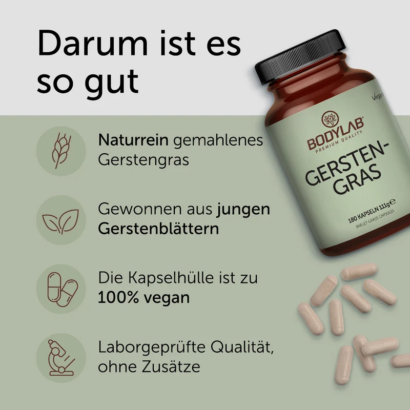 Gerstengras (180 capsules)