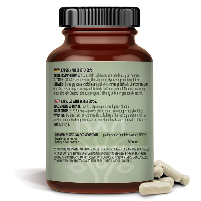 Gerstengras (180 capsules)