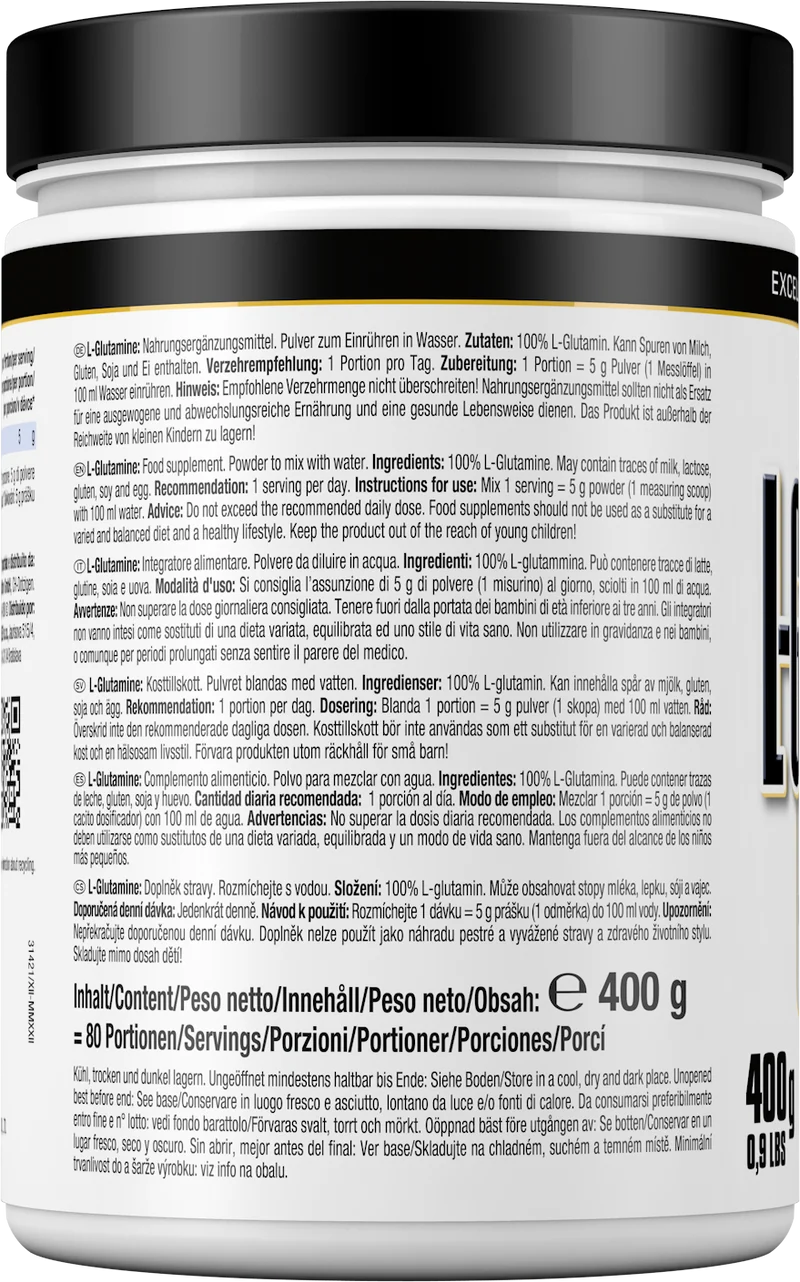 L-Glutamine (400g)