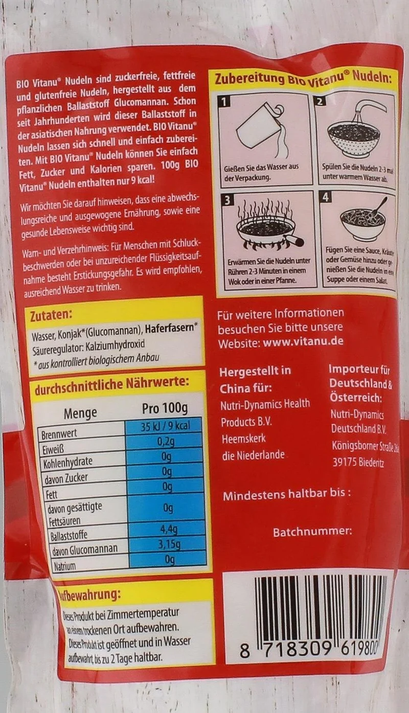 Bio konjac Spaghetti (270g)