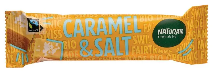 NATURATA - Caramel & Salt Schokoriegel bio, 33g