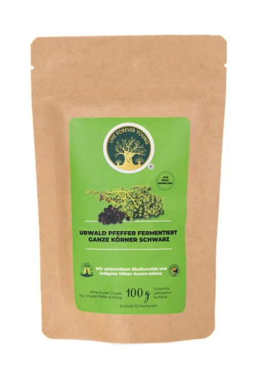 Live Forever Young - Fermentierter Urwald-Pfeffer 100g