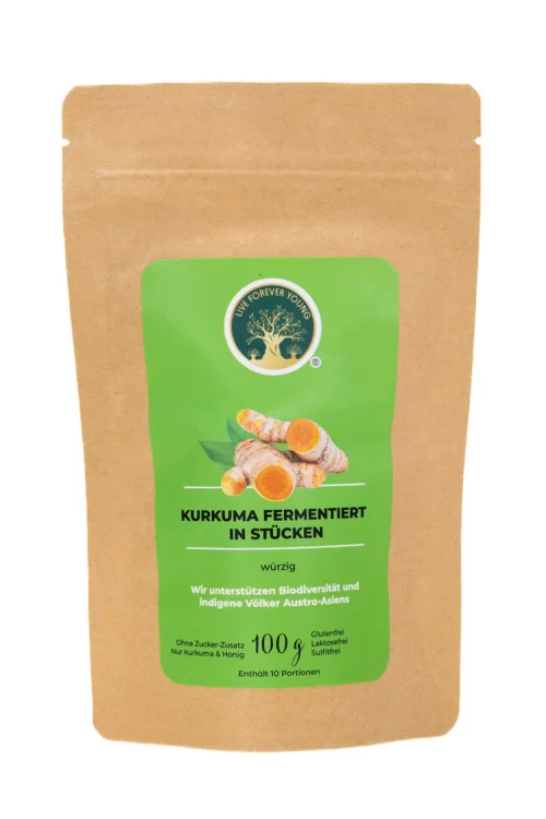 Live Forever Young - Fermentierter Kurkuma 100g