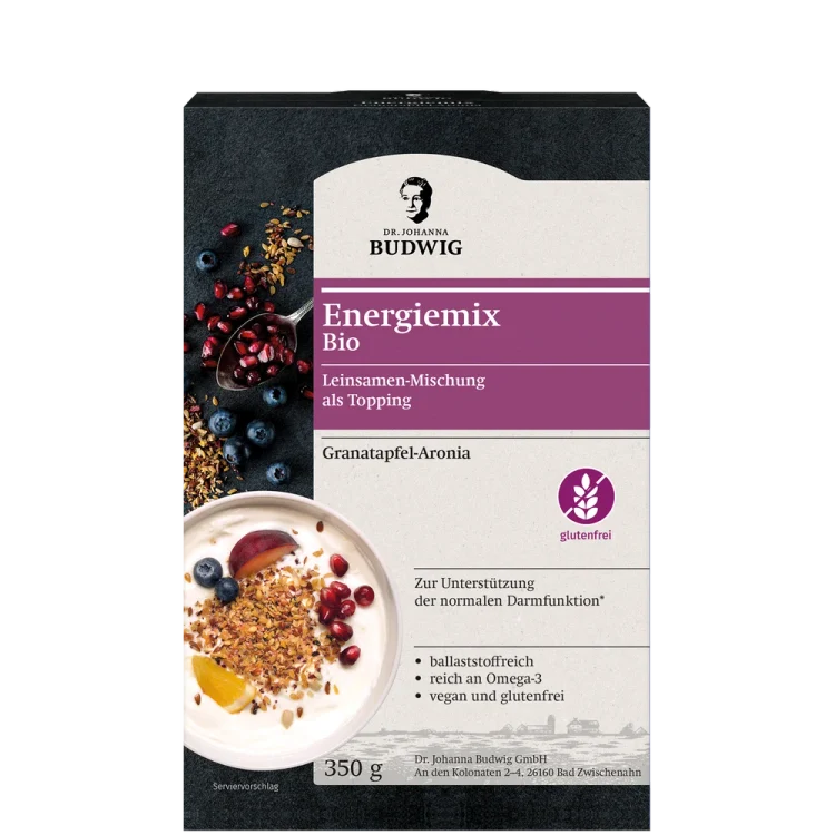 Dr. Johanna Budwig - Energiemix Granatapfel-Aronia bio, 350g