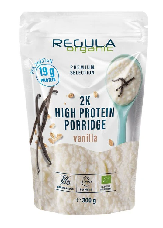 Regula Organic - Protein Porridge 2K vanilla, Bio, 300g