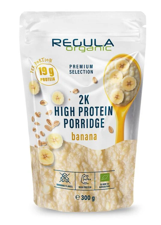 Regula Organic - Protein Porridge 2K banana, Bio, 300g