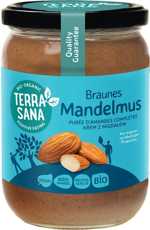 TerraSana - Mandelmus braun bio, 500g