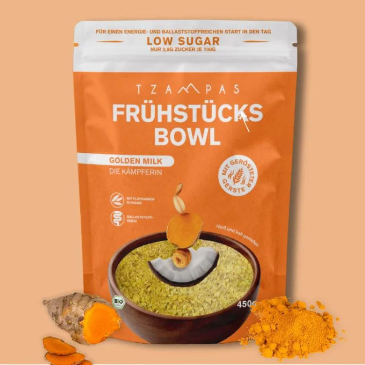 Tzampas - Clean Eating Bowl Golden Milk bio, 450g
