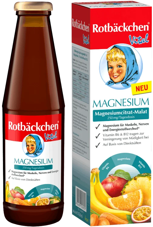 Rotbäckchen - Vital Magnesium 450ml