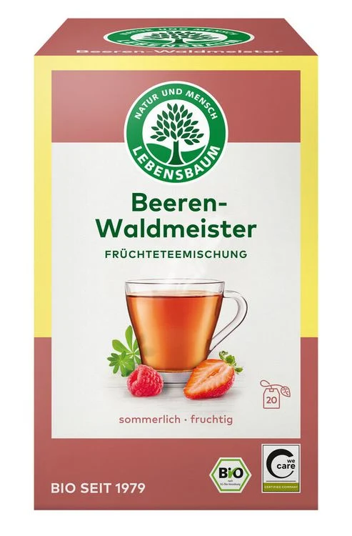 Lebensbaum - Beeren Waldmeister Früchtetee bio, 40g