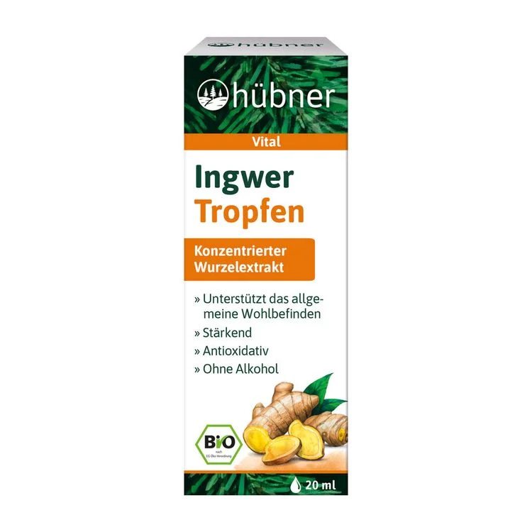 Hübner - Ingwer Tropfen, 20ml
