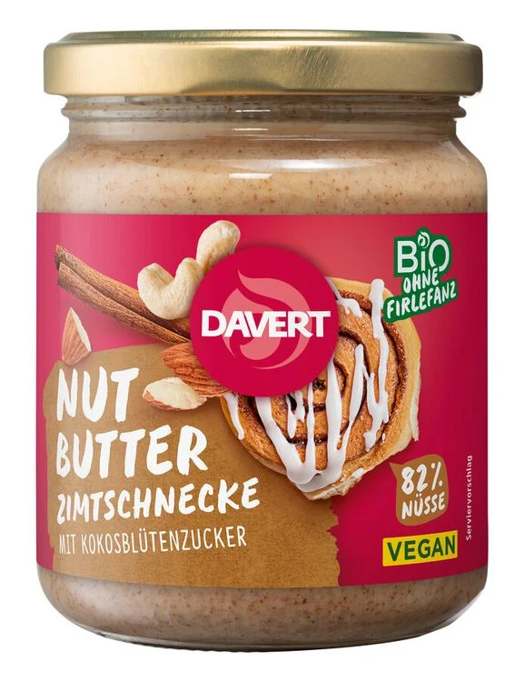 Davert - Nut Butter Zimtschnecke, 250g