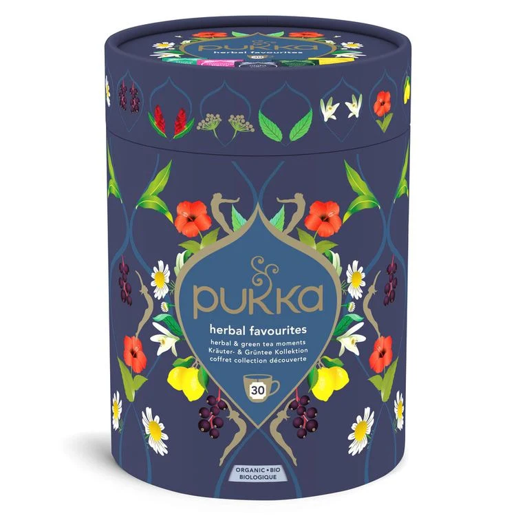 Pukka - Bio-Tee Lieblingstee Geschenkdose (blau), 1St