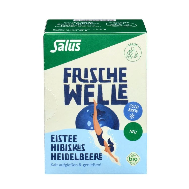 Salus - Frische Welle Hibiskus Heidelbeere bio, 15 FB