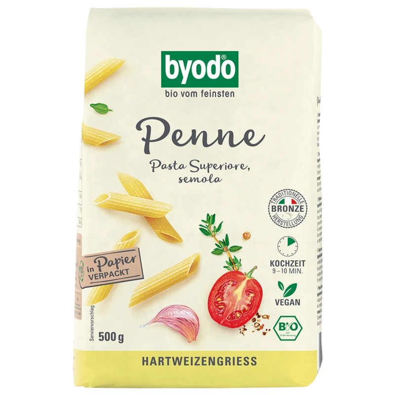 Byodo - Penne hell bio, 500g