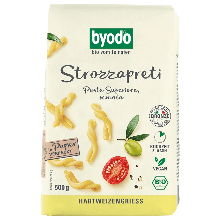 Byodo - Strozzapreti hell bio, 500g