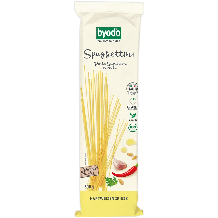 Byodo - Spaghettini hell bio, 500g