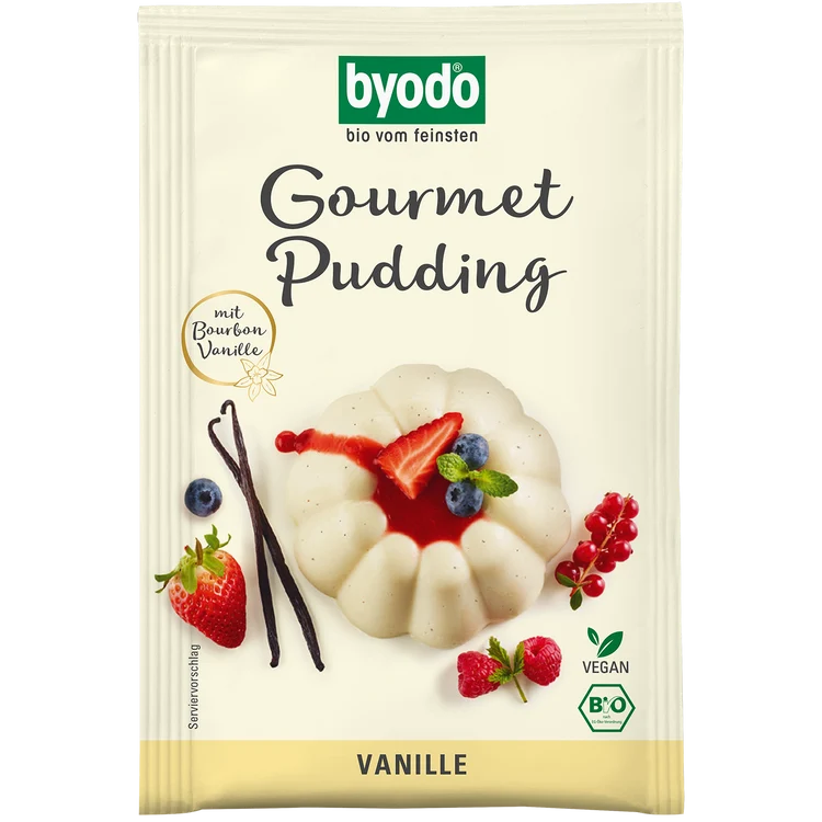 Byodo - Gourmet Pudding Vanille bio, 36g