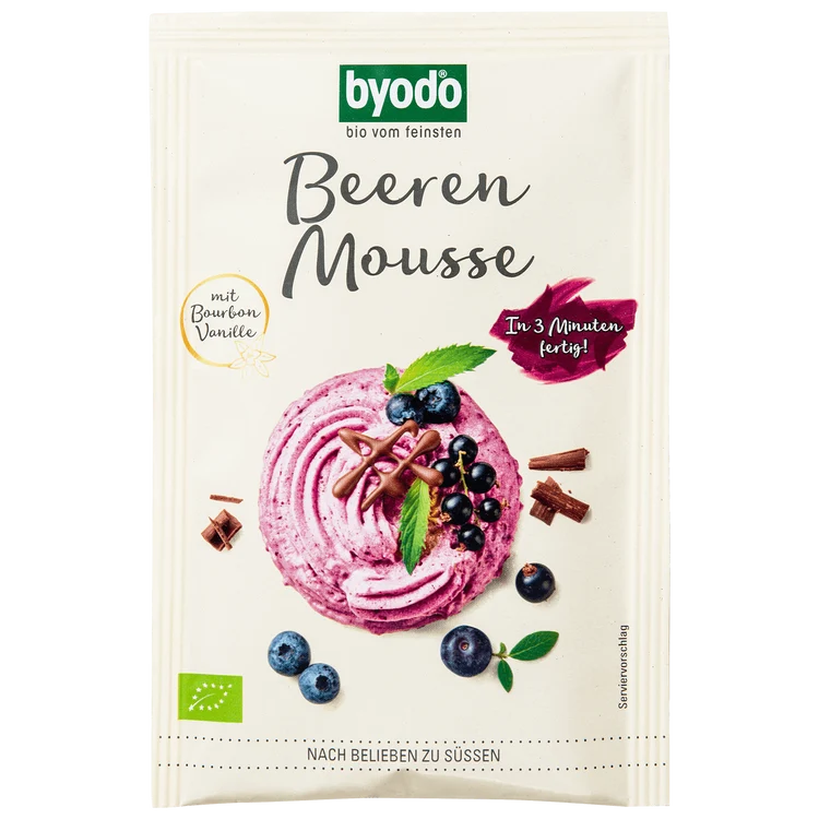 Byodo - Beeren Mousse bio, 30g