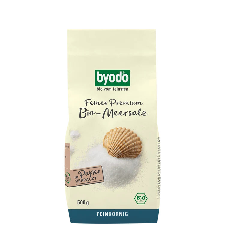 Byodo - Feines Premium Meersalz bio, 500g