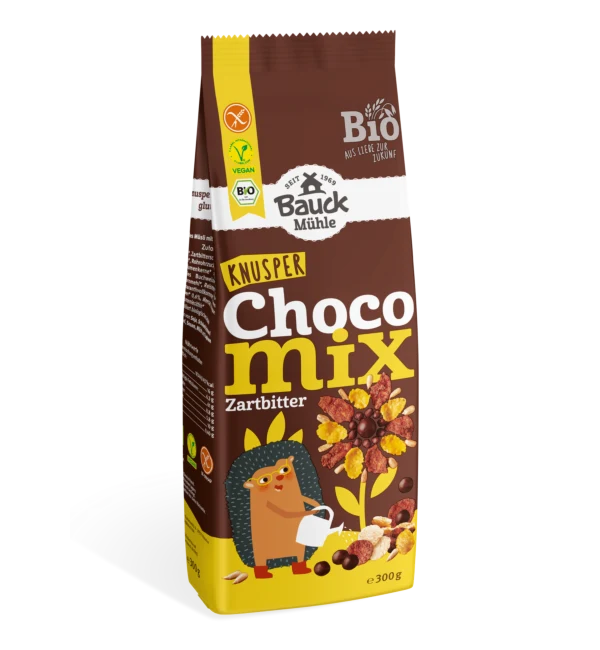 Bauckhof - Knusper Frühstück Zartbitter glutenfrei Bio, 300g