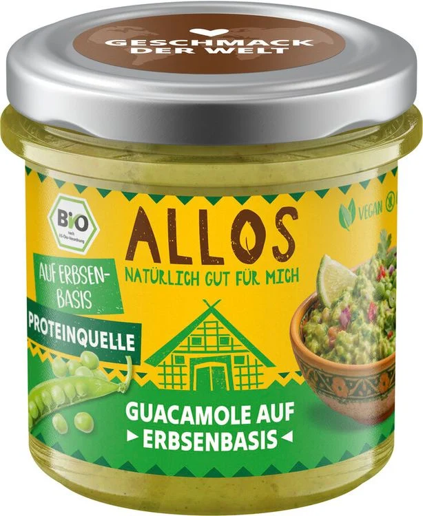 Allos - Geschmack der Welt Guacamole, 140g