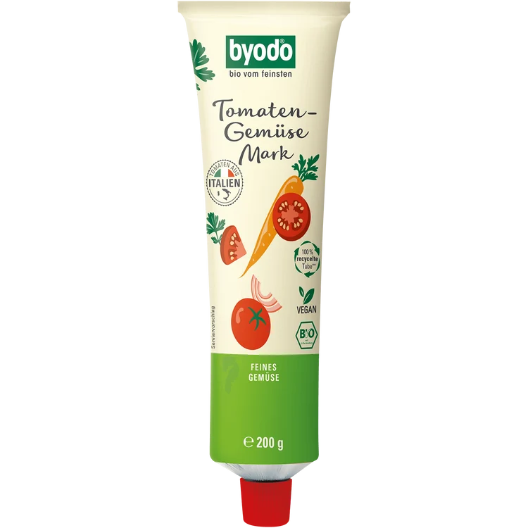 Byodo - Tomaten-Gemüse Mark bio, 200g