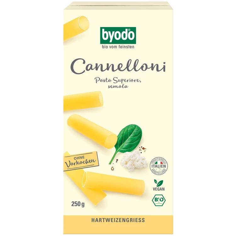Byodo - Cannelloni hell bio, 250g