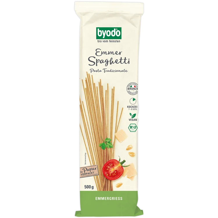 Byodo - Spaghetti Emmer bio, 500g
