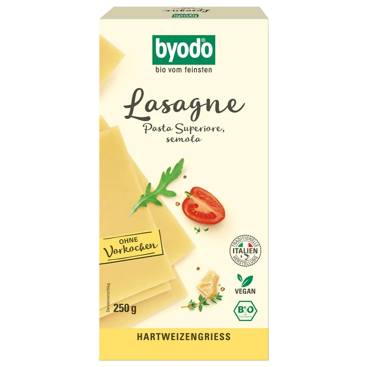 Byodo - Lasagne hell bio, 250g