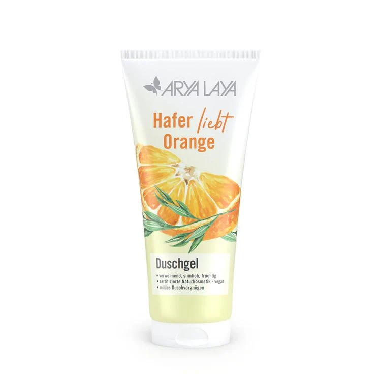 ARYA LAYA - Duschgel Hafer liebt Orange, 200ml