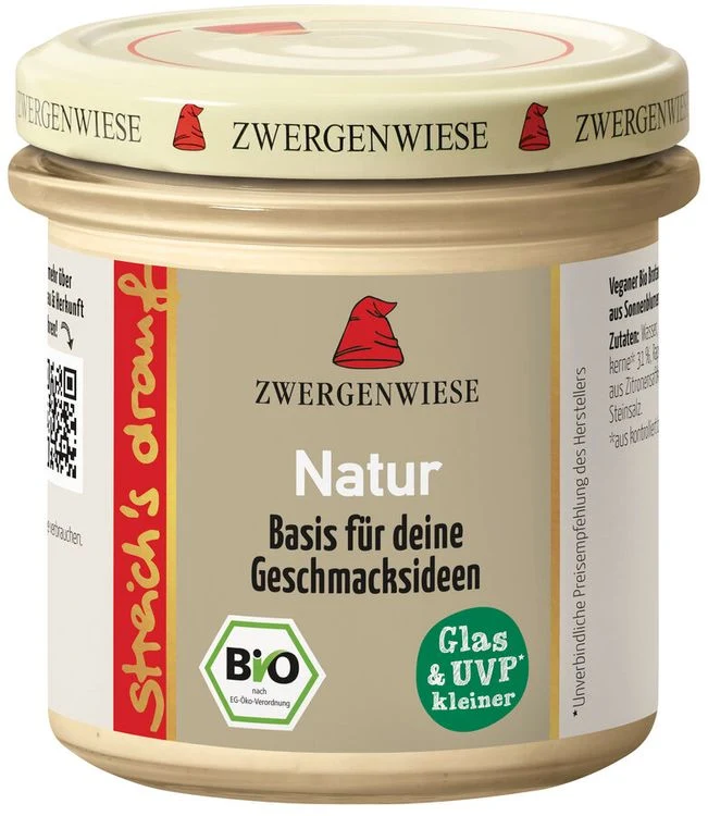Zwergenwiese - streich's drauf Natur bio vegan 135g