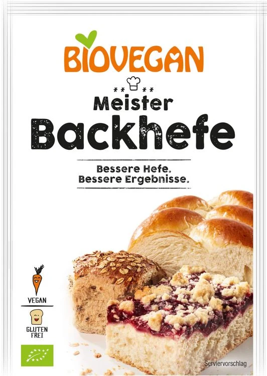 BIOVEGAN - Meisterbackhefe, 7g