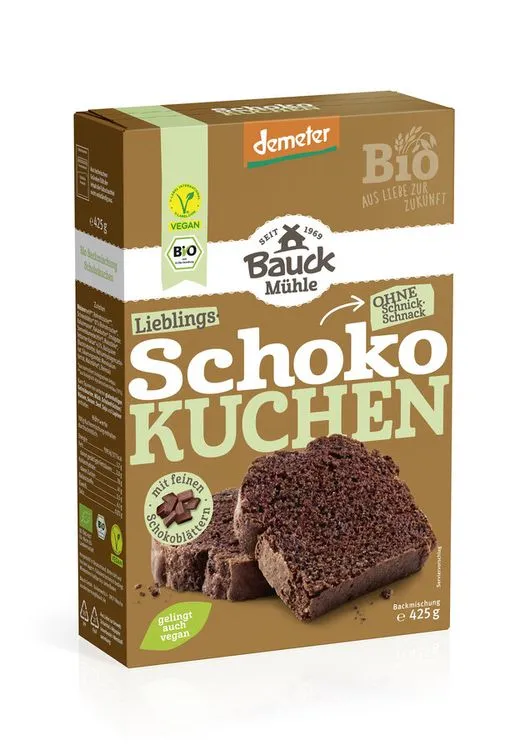 Bauck Mühle - Schokokuchen Demeter, 425g