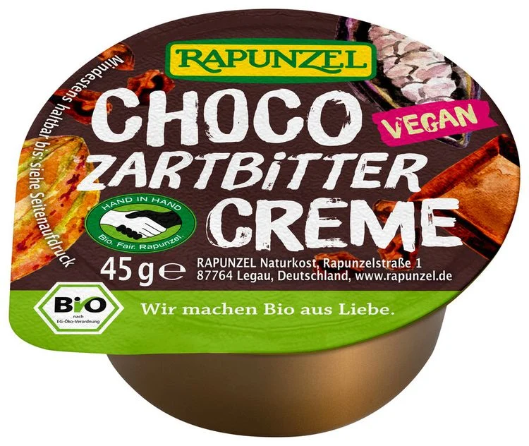 Rapunzel - Choco, Zartbitter Schokoaufstrich HIH bio, 45g