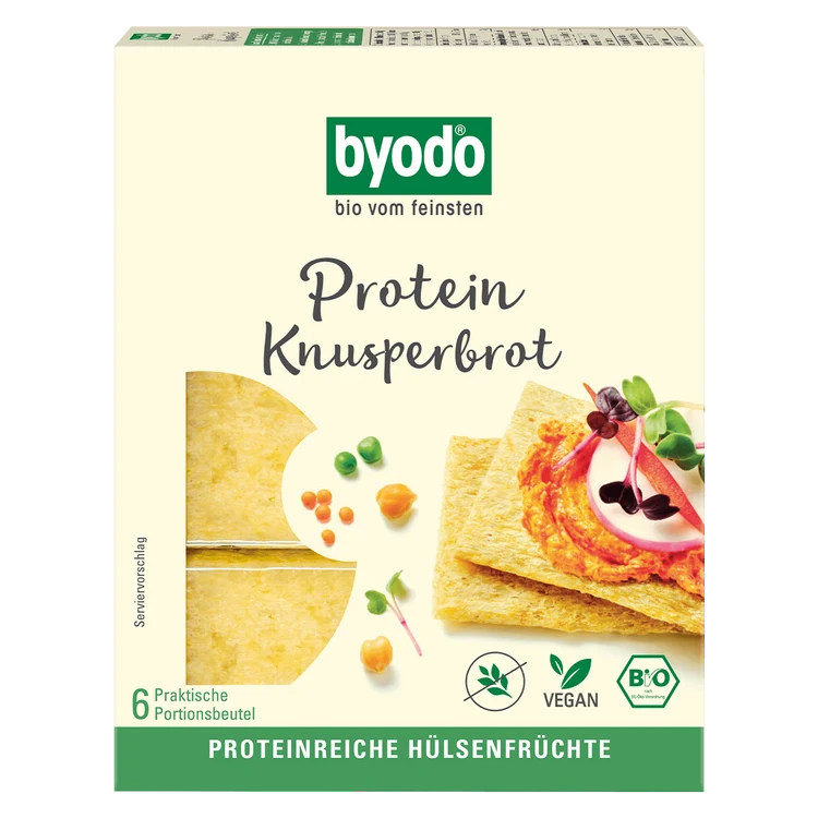 Byodo - Protein Knusperbrot bio, 110g
