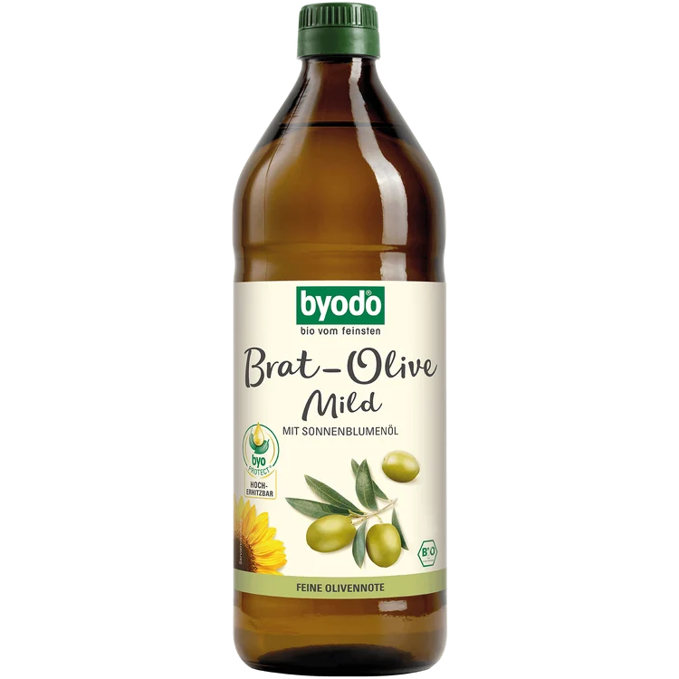 Byodo - Brat-Olive Mild bio, 750ml