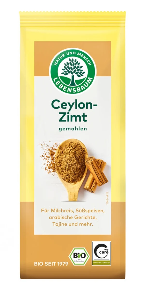 Lebensbaum - Ceylon-Zimt gemahlen bio, 50g