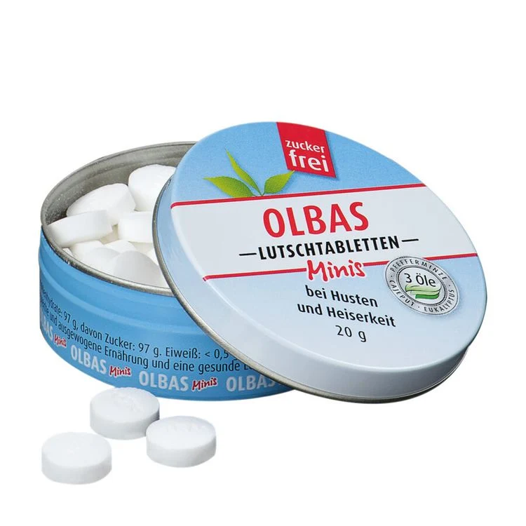 OLBAS - Minis Lutschtabletten zuckerfrei, 20g