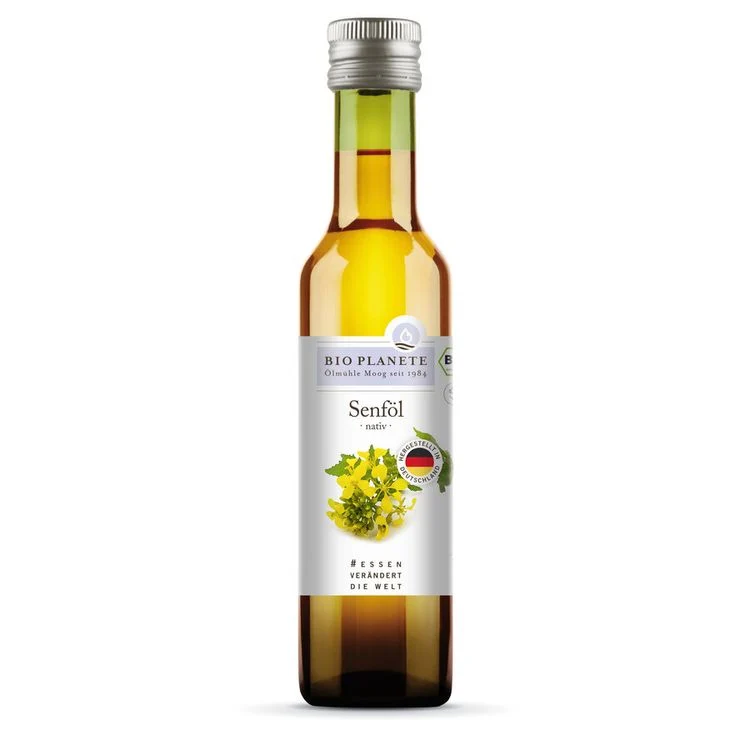 BIO PLANÈTE - Senföl nativ aus deutscher Herkunft, 250ml