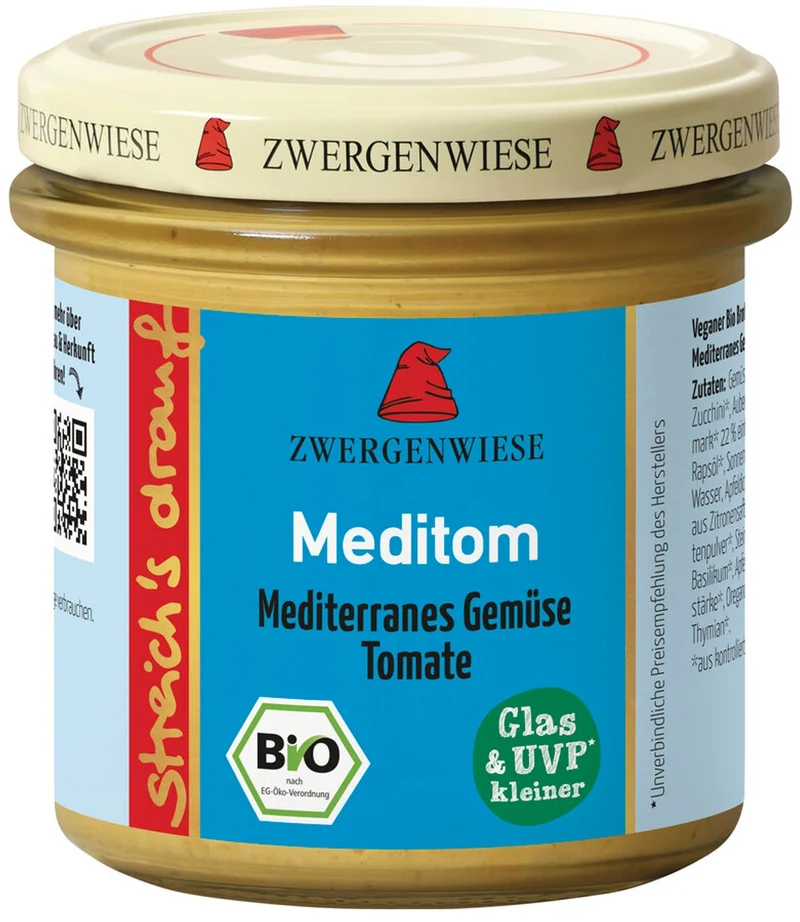 Zwergenwiese - Streich's drauf Meditom bio vegan 135g