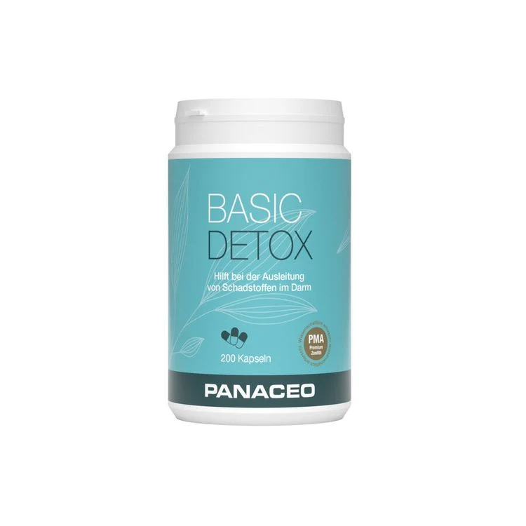 PANACEO - Basic-Detox 200 Kapseln, 100g