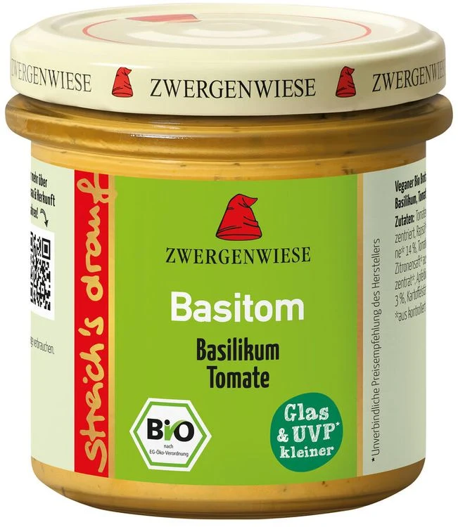 Zwergenwiese - Streich's drauf Basitom bio vegan 135g