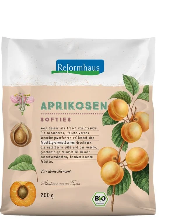 Reformhaus - Aprikosen Softies bio, 200g