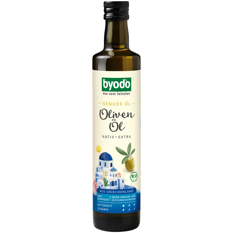 Byodo - Olivenöl nativ extra bio, aus Griechenland, 0,5l