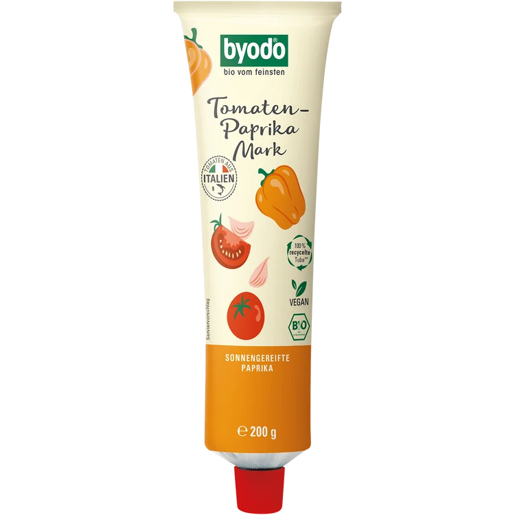 Byodo - Tomaten-Paprika Mark Doppelfrucht bio, 200ml
