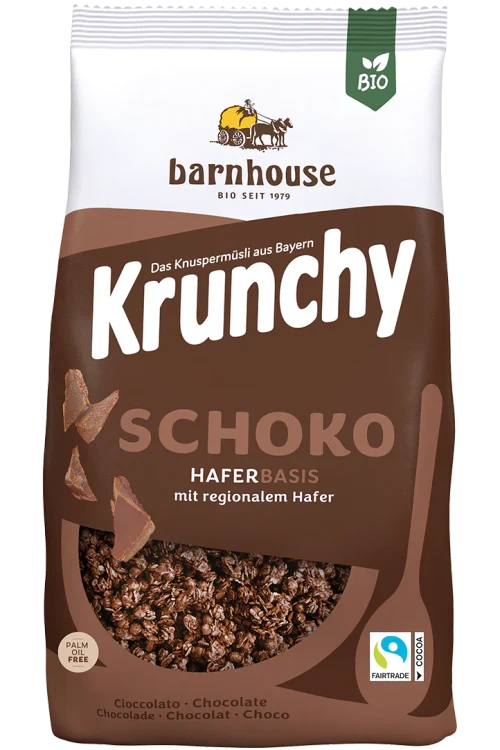Barnhouse - Krunchy Schoko 375g