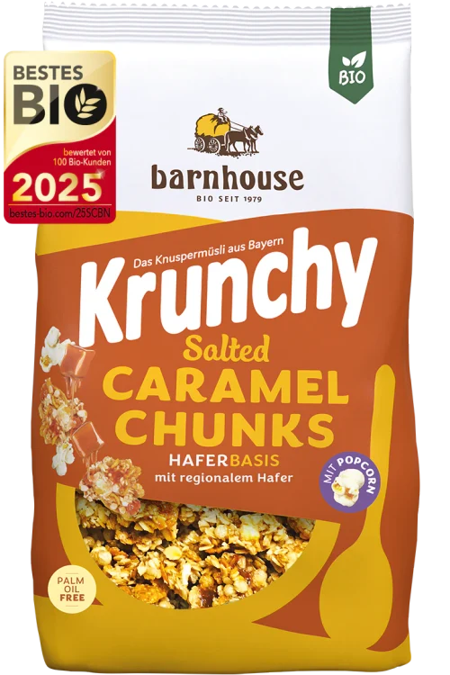 Barnhouse - Krunchy Salted Caramel Chunks 500g