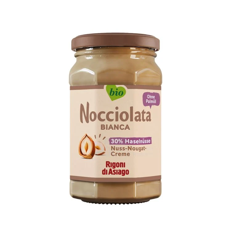 Rigoni di Asiago - Nocciolata bianca bio, 250g