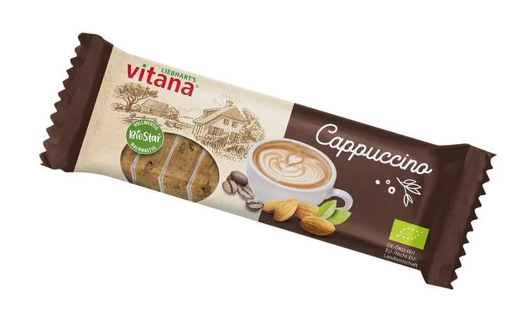 Vitana - Cappuccino Fruchtschnitte bio, 60g